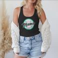 Cute Mama Script Font On Baseball Mom Flowy Tank Cute Mama Script Font On Baseball Mom Flowy Tank