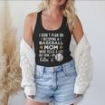 I Didn't Plan On Becoming a Baseball Mom Mother's Day Flowy Tank I Didn't Plan On Becoming a Baseball Mom Mother's Day Flowy Tank