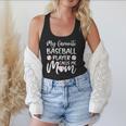 My Favorite Baseball Player Calls Me Mom For Baseball Mom Flowy Tank