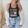My Favorite Player Calls Me Granna Baseball Leopard Flowy Tank My Favorite Player Calls Me Granna Baseball Leopard Flowy Tank