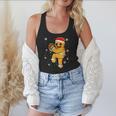 Gingerbread Man Baseball Christmas Flowy Tank Gingerbread Man Baseball Christmas Flowy Tank
