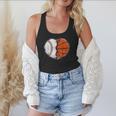 Heart 67 Meme Baseball Basketball Pocket Valentine's Day Tee Flowy Tank
