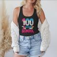 HUGvyn 100 Days Of School Baseball Ice Cream Teacher Student Flowy Tank HUGvyn 100 Days Of School Baseball Ice Cream Teacher Student Flowy Tank