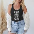 Jesus Has My Back Baseball Faith Motivation Tee Christian Flowy Tank Jesus Has My Back Baseball Faith Motivation Tee Christian Flowy Tank