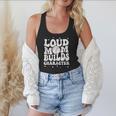 Loud Baseball Mom Builds Character Flowy Tank Loud Baseball Mom Builds Character Flowy Tank