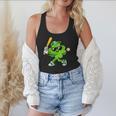 Lucky Shamrock Playing Baseball St Patrick's Kids Boys Flowy Tank Lucky Shamrock Playing Baseball St Patrick's Kids Boys Flowy Tank