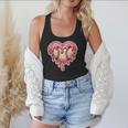Melting Baseball Drip Heart Softball Player Lover Ice Cream Flowy Tank Melting Baseball Drip Heart Softball Player Lover Ice Cream Flowy Tank