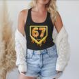 Six Seven 67 Meme Gen Alpha Slang Baseball 101 Flowy Tank