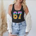 Six Seven Baseball Drip Flowy Tank