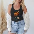 Spooky Halloween Scary Pumpkin Baseball Player Witchy Vibes Flowy Tank Spooky Halloween Scary Pumpkin Baseball Player Witchy Vibes Flowy Tank