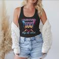 I Survived 100 Days Of School Baseball Boys Students Flowy Tank I Survived 100 Days Of School Baseball Boys Students Flowy Tank