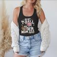 In My T-Ball Mom Era Baseball Mom Skull Coffee Vintage Flowy Tank