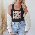 Women's Retro Baseball Mama Distressed Baseball Mom Life Flowy Tank Women's Retro Baseball Mama Distressed Baseball Mom Life Flowy Tank