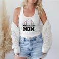 American Flag Patriotic Game Day Baseball Mom Flowy Tank