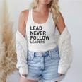 Baseball Lead Never Follow Leaders Team Captain Leadership Premium Tri-Blend Flowy Tank Baseball Lead Never Follow Leaders Team Captain Leadership Premium Tri-Blend Flowy Tank