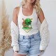 Baseball Life Style Ice Cream Drip Green Premium Tri-Blend Flowy Tank