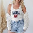 Baseball Mama Dalmatian Spots Baseball Mom Flowy Tank