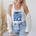 In My Baseball Mom Ear Blue Flowy Tank