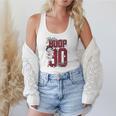Betty Boop Baseball Logo Jersey With Stars Cute Cartoon Flowy Tank