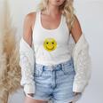 Boobies Make Me Smile Mardi Gras Raglan Baseball Tee Flowy Tank