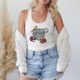 My Boy Might Not Always Swing Baseball Mom Premium Flowy Tank