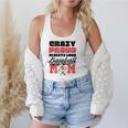 Crazy Proud Always Loud Baseball Mom Saying Flowy Tank Crazy Proud Always Loud Baseball Mom Saying Flowy Tank