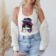 Haitian Baseball Mom Haiti Flag Baseball Girl Flowy Tank Haitian Baseball Mom Haiti Flag Baseball Girl Flowy Tank