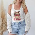 Heart Glasses Baseball Mama Baseball Mom Mother's Day Flowy Tank Heart Glasses Baseball Mama Baseball Mom Mother's Day Flowy Tank