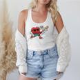 Heart Valentines Day Baseball Men Boys Kids Teens Flowy Tank Heart Valentines Day Baseball Men Boys Kids Teens Flowy Tank