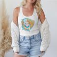 Ice Cream Baseball Mitt Drippy Scoop Baseball Sports Flowy Tank