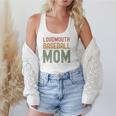 Loudmouth Baseball Mom Sports Cute Text Premium Flowy Tank