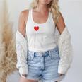 I Love Heart Hot Baseball Moms And Cold Beer Raglan Baseball Tee Flowy Tank