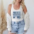 Who Needs Umpires When We Have Baseball Moms Groovy Retro Flowy Tank