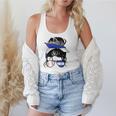 Nicaraguan Baseball Mom Nicaragua Flag Baseball Girl Flowy Tank