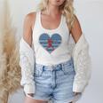 Primitive Patriotic American Baseball Mom Softball Dingers Flowy Tank Primitive Patriotic American Baseball Mom Softball Dingers Flowy Tank