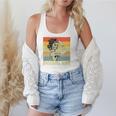 Retro Baseball Mom Sport Lover Vintage Flowy Tank