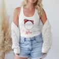 Softball Baseball Mom Floral Tee Mother's Day Premium Flowy Tank