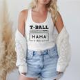 T-Ball Baseball Mom Teeball Mom Mother's Day 2024 Flowy Tank