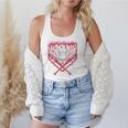 Valentines Baseball Boys Ice Cream Drip Heart Youth Kids Flowy Tank Valentines Baseball Boys Ice Cream Drip Heart Youth Kids Flowy Tank