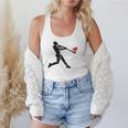 Valentines Day Baseball Batter Silhouette Heart Men Boys Kid Flowy Tank Valentines Day Baseball Batter Silhouette Heart Men Boys Kid Flowy Tank