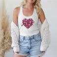 Valentine's Day Baseball Heart Softball Player Sports Lover Flowy Tank Valentine's Day Baseball Heart Softball Player Sports Lover Flowy Tank