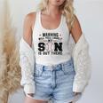 Warning Will Yell Loudly My Son Baseball Mom Flowy Tank Warning Will Yell Loudly My Son Baseball Mom Flowy Tank