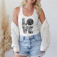 Women's Baseball Softball Baseball Mom LOVE Baseball Flowy Tank