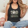 100 Days Of School Baseball Camo Celebration Flowy Tank