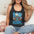 100 Days Of School Baseball Ice Cream Drip Student Kids Boys Flowy Tank