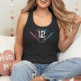 12th Birthday Baseball Ice Cream Drip 12 Years Old Boy Kids Flowy Tank 12th Birthday Baseball Ice Cream Drip 12 Years Old Boy Kids Flowy Tank