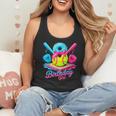 8th Birthday Baseball Ice Cream Drip 8 Years Old Girls B-Day Flowy Tank 8th Birthday Baseball Ice Cream Drip 8 Years Old Girls B-Day Flowy Tank