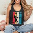 9th Birthday Nine Baseball Batter 9 Year Old Bday Boys Kids Flowy Tank