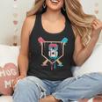 Baseball 8 Year Old Ice Cream Drip 8th Birthday Boys Player Flowy Tank