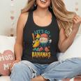 Baseball Banana Sports Drip Art For Kids Flowy Tank